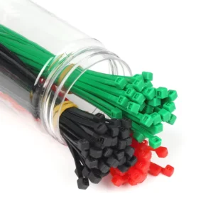 CHINEE YDSL 9*1100mm Black White Heat Resist Nylon66 Cable Tie Multi Purpose Self locking Zip Ties