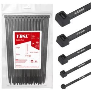 CHINEE YDSL Cable Tie Wraps Low Price Best Quality UV Resistant Black Fixing Tie Plastic 8 Inch 10 Inch 12 Inch 14 Inch Cable Ties