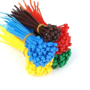 CHINEE YDSL Durable Self Locking Nylon66 Cable Ties 2.5mm Width 200mm Length Multi Color Zip Tie Wraps Durable Plastic Cable Management