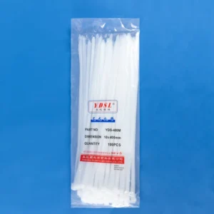 CHINEE YDSL Free Sample Customized Colors Self Locking Nylon 7.6*250mm Cable Ties Fastening Plastic Zip Ties