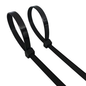 CHINEE YTS Self Locking Acid Erosion Resistant ROHS REACH Certified Nylon 66 Cable Ties 3.6x250mm White Black Industrial Use Good