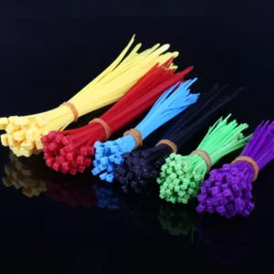 CHINEE Zip Tie Heat Resist Cable Tie Red Blue Green Yellow Orange Self-Locking Nylon Cable Tie