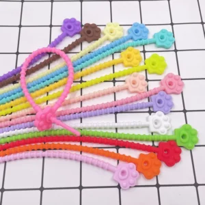CHINEE taodao Paw monochrome silicone cable ties diy handmade accessories natural Korean version rope cartoon a