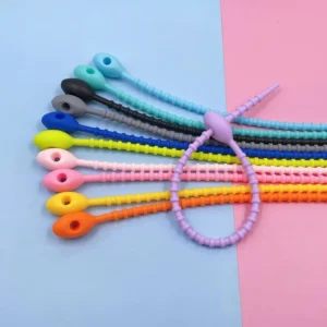 CHINEE taodao [Small] Silicone tadpole cable tie for storing data s natural Korean version rope home managemen